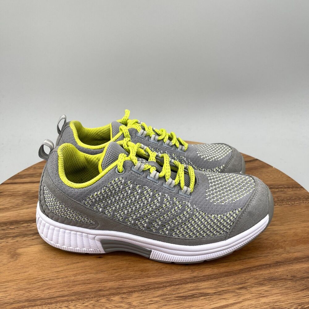 Orthofeet Coral 987 Shoes Womens Size 7 Gray D Wide Casual Comfort Walking